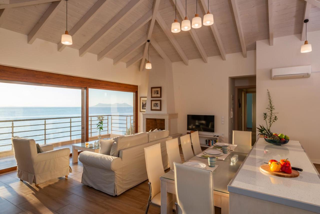 Iris Villas Lefkada - Marine Villa With Private Sea Access Syvota Exterior foto