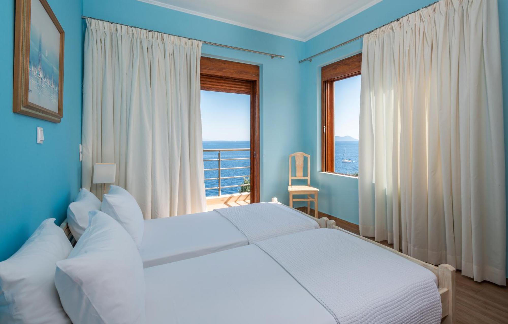 Iris Villas Lefkada - Marine Villa With Private Sea Access Syvota Exterior foto
