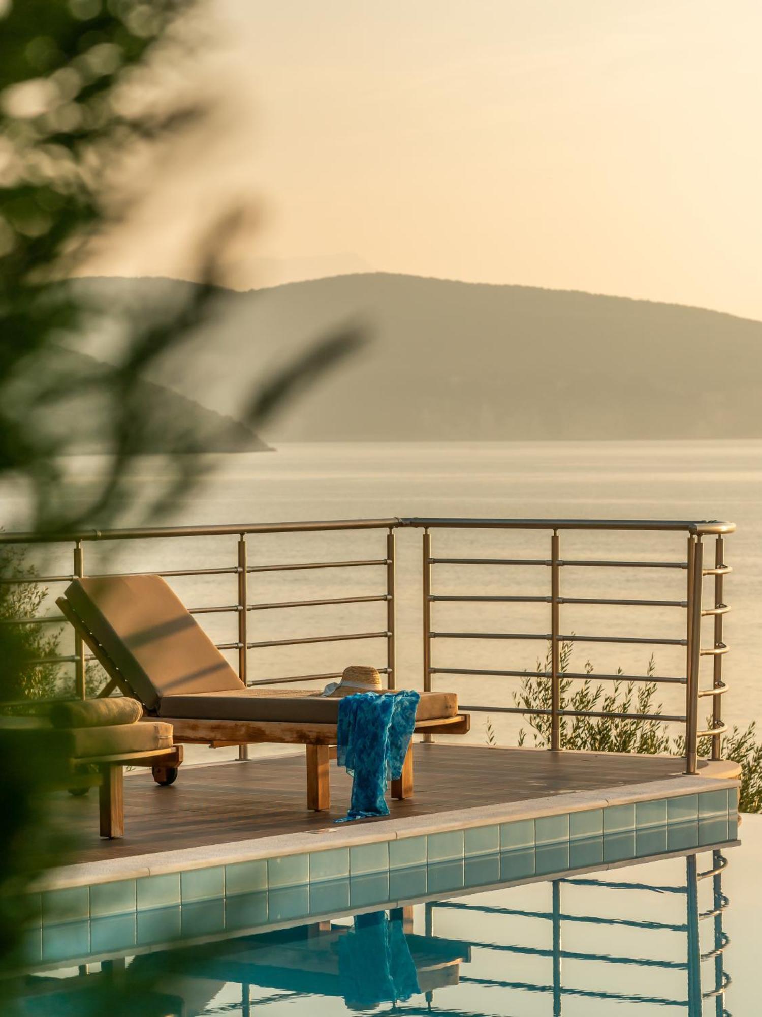 Iris Villas Lefkada - Marine Villa With Private Sea Access Syvota Exterior foto