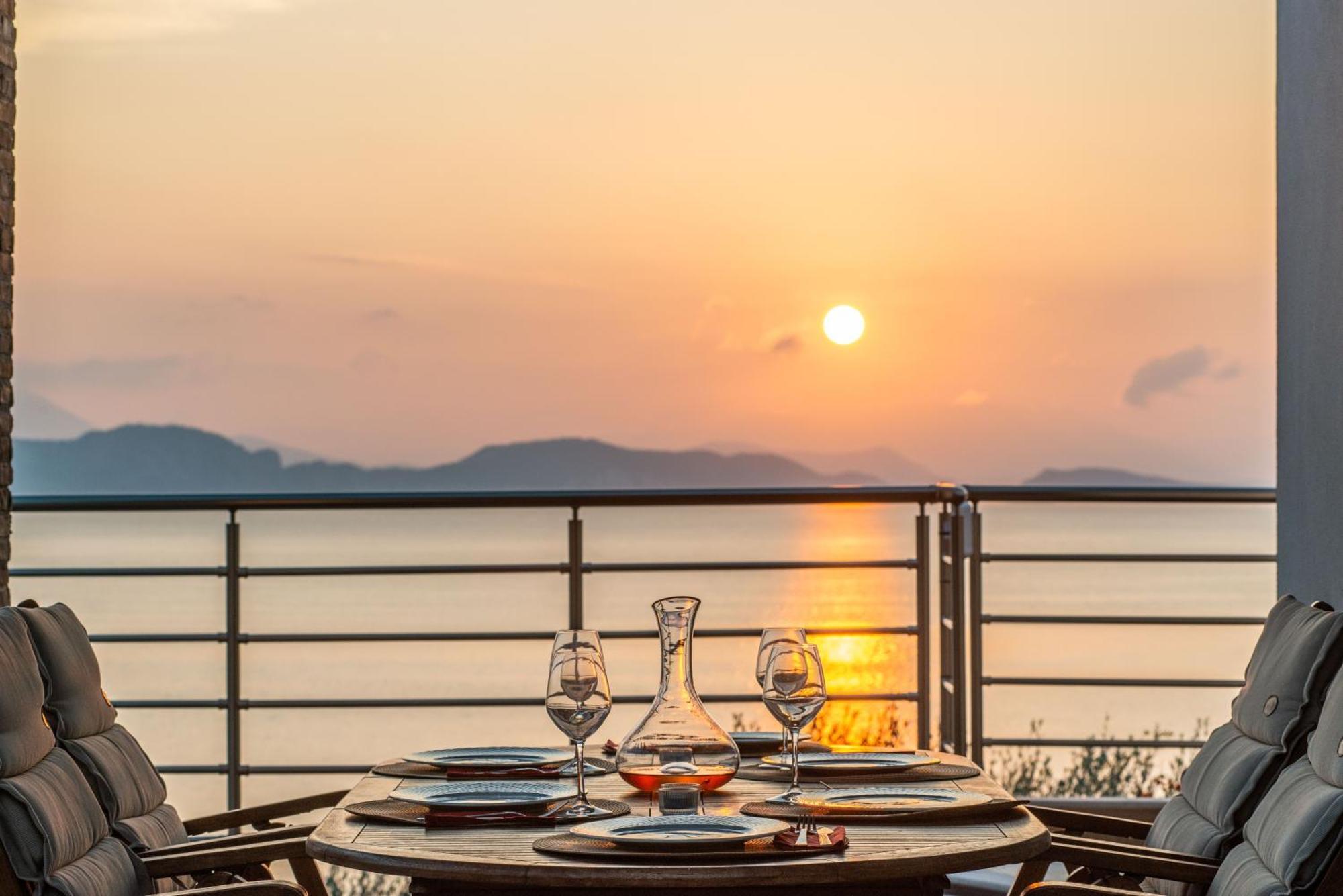 Iris Villas Lefkada - Marine Villa With Private Sea Access Syvota Exterior foto